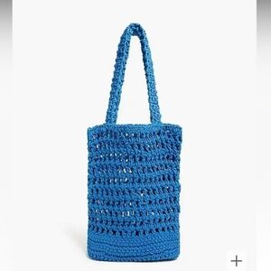 NWT J. Crew Crochet Tote